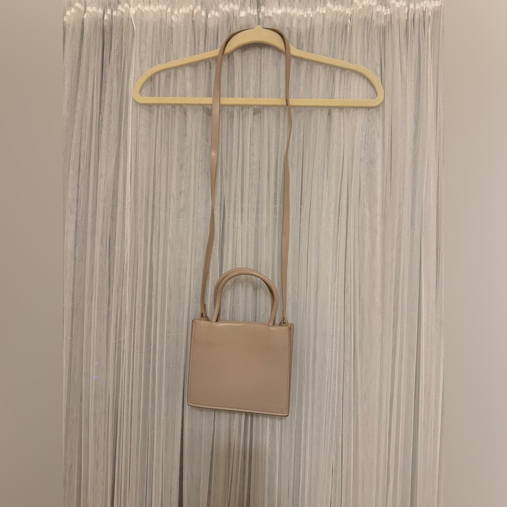 H&M Crossbody Tote | Color: Beige